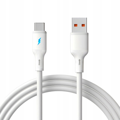 Kabllo USB Akyga AK-USB-59, USB-A në USB-C, 1 m, e bardhë