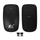 Set tastierë dhe mi NanoRS RS580, wireless 2.4 GHz, 1200 DPI, i zi