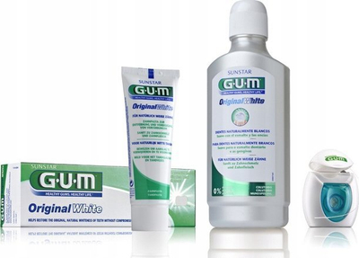 Furçë dhëmbësh Gum Original White 561, qime të buta, e bardhë