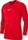 Bluzë futbolli Nike Dry Park First Layer JSY LS M AV2609-657, Dri Fit, e kuqe