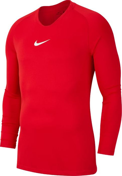 Bluzë futbolli Nike Dry Park First Layer JSY LS M AV2609-657, Dri Fit, e kuqe