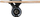 Longboard Nils Wooden, kushineta ABEC 7, rrota PU 85A, i zi