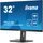 Monitor iiyama ProLite XUB3293UHSN-B5, 31.5", 3840 x 2160, i zi