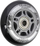 Goma për trotinet NILS Extreme 82A, PU 72x24mm, 4 copë + 8 kushineta (Abec-9 Krom), të zeza / hirta