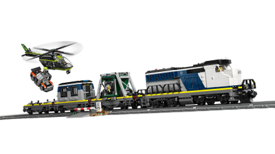 Set lodrash LEGO City Police Train Heist 60508, 1313 pjesë, 7+