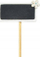 Tabla dekorative druri MFP Wooden Sign, 14 cm, set me 6 copë, të bardha