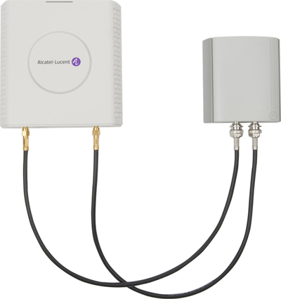 Stacion bazë DECT Alcatel Lucent 8378 IP xBS, IP DECT GAP, antena të integruara, i bardhë