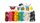 Set ndërtimi kreativ Happy Box, tulla shumëngjyrëshe