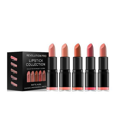 Revolution Pro Lipstick Collection - Matte Nude