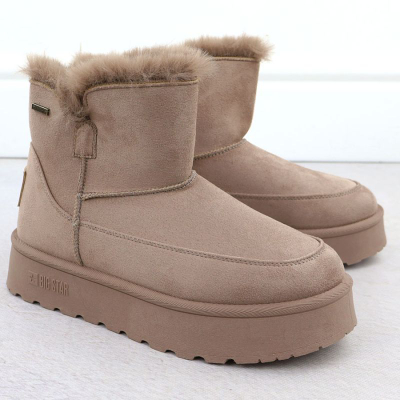 Чизми за снег Big Star SS274117 INT2172B, водоотпорни, на платформа, црни