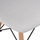 Stol Nely 47×35,5×47 cm (HM0110.11), gri