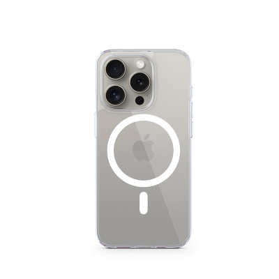 Këllëf telefoni Epico Mag+ Hero, 6.1", MagSafe, transparent