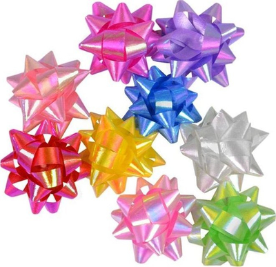 Set fjongo dekorative vetëngjitëse ARPEX, 9 copë, 2.5 cm, shumëngjyrëshe