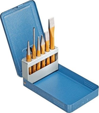 Set veglash Gedore 8725710, 6 pjesë, kasetë metalike palosëse