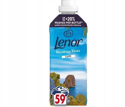 Zbutës rrobash Lenor Capri, 59 larje, erë verore