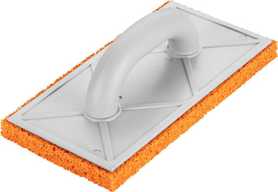 Fratcion për larje pllaka NEO 50-222, sfungjer gome 18mm, 280x140mm, portokalli