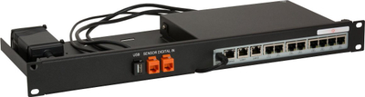 Kllapë rack Rackmount.IT RM-VT-T1, për Vertiv desktop, 19", e zezë