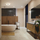 Spot dritë Philips Hue Xamento Downlight, set 3 copë, smart LED, alumin