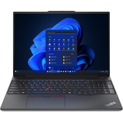 Laptop Lenovo ThinkPad E16 Gen 2, Intel Core Ultra 7, 16" WUXGA, 16GB RAM, 1TB SSD, i zi