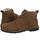 Çizme të shkurtra Birkenstock Uppsala, lëkurë zdrukth, lesh qengji, kafe