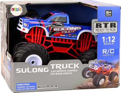 Makinë lodër Off-road R/C, 1:12, 2.4G, blu
