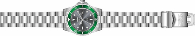 Orë për meshkuj Invicta Pro Diver Quartz 22021, e argjendtë/gjelbër