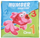 Liber edukativ E-EDU Little Child's Book Numbers, për foshnje 0+, 10 x 10 cm, shumëngjyrësh