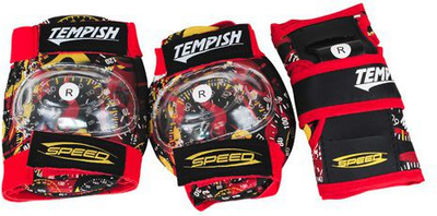 Mbrojtëse Tempish Meex, M, 3-pjesë, të zeza
