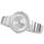 Orë goca G.Rossi 12120B 3C1, mekanizëm quartz, çelik inox, argjend