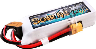 Bateri LiPo Gens Ace GEA224S30X6GT, 14.8V, 2200mAh, me lidhës XT60