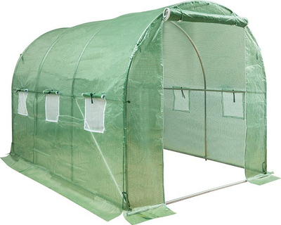 Tunel kopshti Garden Master GM HS F023, 350x200x200 cm, 6 dritare me rrjetë insektesh