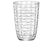 Set gotash Bormioli Rocco Mat Long Drink, 390ml, set 6 copë, transparent