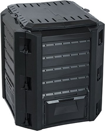 Prosperplast Compogreen Компостер, 380 L, Црн