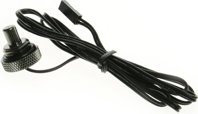 Sensor temperature për kompjuter BitsPower 1/4", i zi