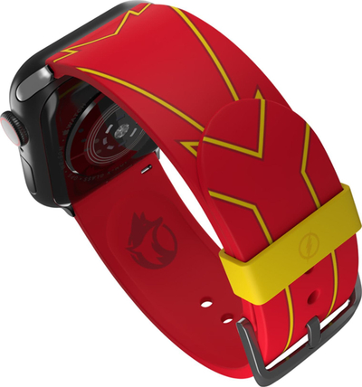 Rrip smartwatch DC The Flash Logo, silikon, universal, i kuq
