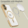 Mbulesë telefoni Tech-Protect MagFlex MagSafe për iPhone 16E, transparente, ngjyrë ari