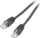 Kabllo rrjeti Gembird, RJ-45/RJ-45, Cat. 6, U/UTP, 0.25m, e zezë