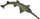Figurë lodër Collecta Sawfish Shark, plastike, me shumë ngjyra