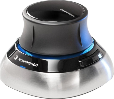 Машина 3D 3Dconnexion SpaceMouse Wireless, професионална, безжична, сива