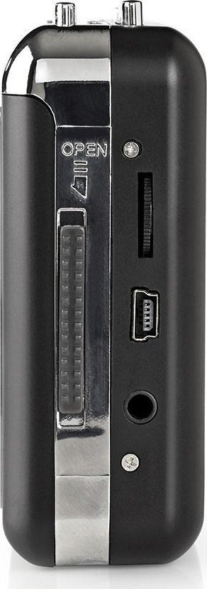 Konvertues portativ kasetash në MP3 me USB, me kabllo USB dhe program, gri
