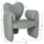 Kolltuk ngrënieje Hartt 84x74x87Hcm (HM9777.07), gjelbër