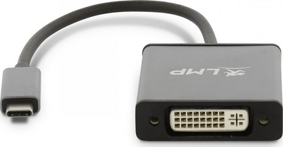 Përshtatës LMP USB-C në DVI, gri