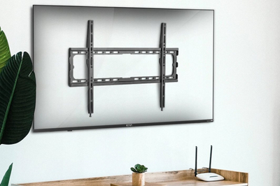 Mbajtëse murale TV Kivi Slim, 32-70", 45kg, e zezë