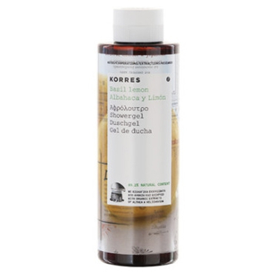 Gel dushi me basil dhe limon Korres 250 ml