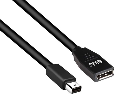 Kabllo zgjatues Mini DisplayPort në DisplayPort 1.4, 8K 60Hz, 1m, i zi