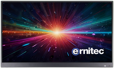 Monitor sigurie Ernitec 24", Full HD 1080p, PoE, i zi