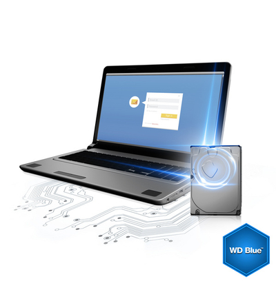 Disk Western Digital WD10EZRZ, 3.5\", 1TB, 5400 RPM, 64MB buffer, blu