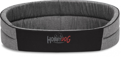 Shtrat për qen Hobbydog Foam Bed R9, ekolen, gri