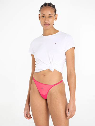 Set mbathje për femra Tommy Hilfiger Women's Thong, rozë/të zeza/të kaltra