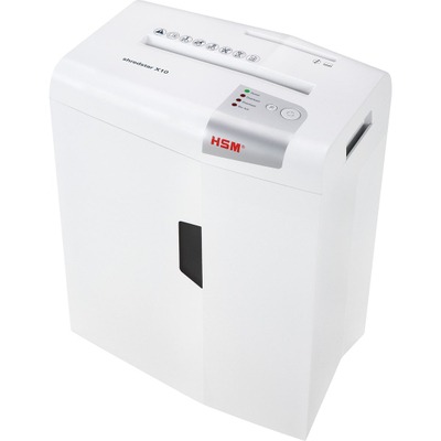 Shredder dokumentesh HSM Shredstar X10 P 4, 160W, prerje tërthore, i bardhë